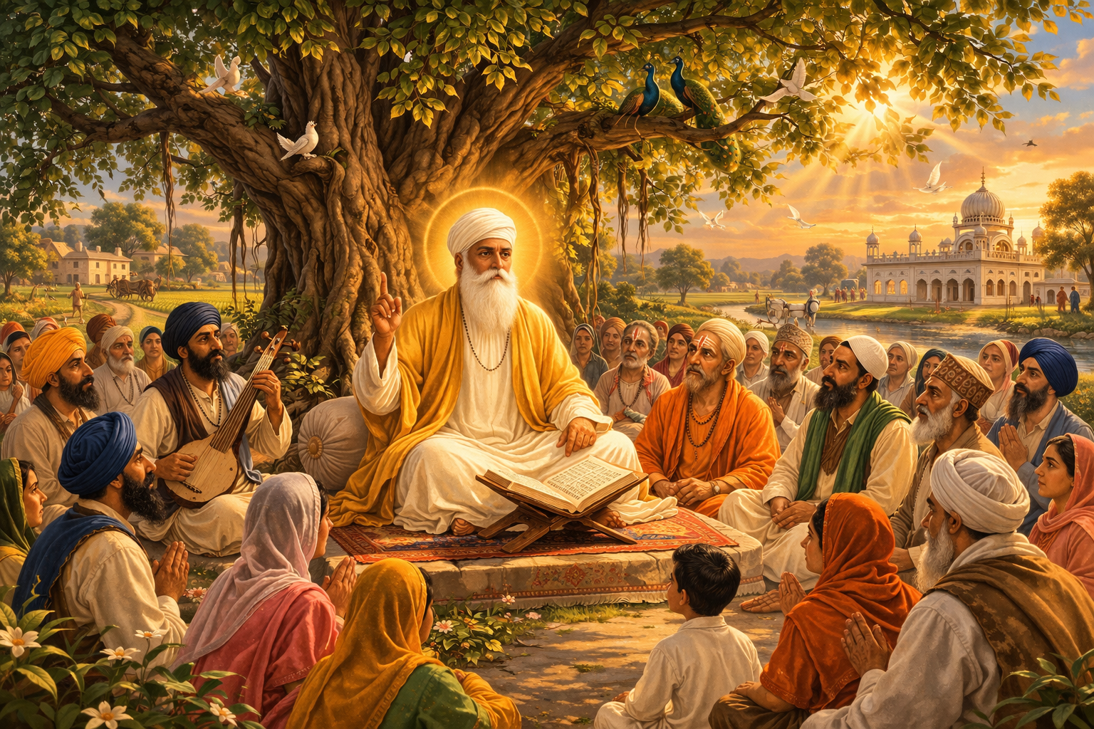 Guru Nanak Dev Ji in Discourse — Sunset Gathering